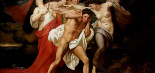 Les remords d'Oreste (William Bouguereau)